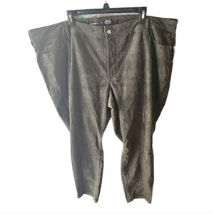 Old Navy High Waisted Rockstar Super Skinny Green Corduroy Pants Size 24